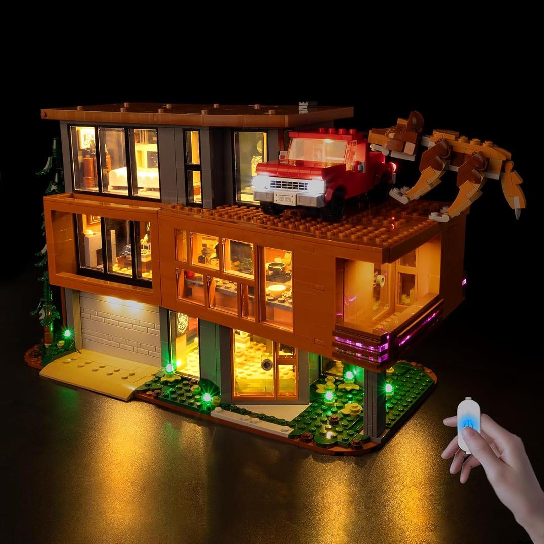 Nitemode LED Light Kit Compatible with Lego Twilight The Cullen House 21354, Upgraded Brightness Adjustable Lighting Accessories(JUST Lights)