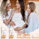 36 Sets Fall Baby Shower Favors for Guest Little Pumpkin Ballpoint Pens and Keychains Gifts Bulk with Thank You Cards Baby Shower Gender Reveal Party Souvenirs Return Gifts Prizes(Orange)