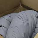 ZZZhen Pregnancy Pillow for Sleeping, G Shaped Maternity Pillow - 56 Inch with Grey Microfiber Removable Cover, Multi- Use and Support Back, Hips, Legs, Belly for Pregnant Women Sleeping