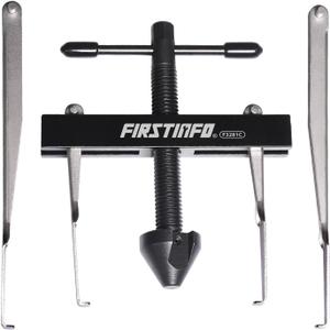 FIRSTINFO F3281C Crankshaft Camshaft Seal Remover Separator Puller with 2 Pairs of Hooks (4.6 Inch Long x 2 + 2.87 Inch Long x 2) Set (Removal Puller Kit)