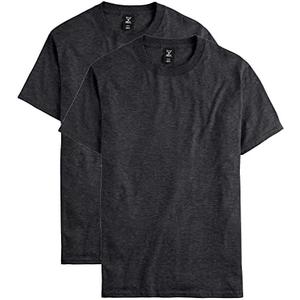 Hanes Men's Beefy-t T-Shirt, Heavyweight Cotton Tee, 2 Pack, Big & Tall, XL