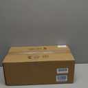 8 Pcs Clear Hammered Glass Shade Replacements for Pendant Light Fixtures Glass Lamp Shade Cover, 1-5/8 Inch Fitter, 4"w x 6"h, Replacement Lamp Globe for Chandelier Wall Light