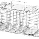 Havahart Medium 1-Door Humane Catch and Release Animal Trap for Rabbit, Skunk, Mink, and Squirrel - Professional Style Live Catch Trap - 1078SR - Humane Capture and Release