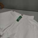 Urban CoCo Women's Basic Versatile Stretchy Flared Casual Mini Skater Skirt (X-Large, White)