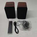Powered Bluetooth Bookshelf Speakers, 40W Record Player Speakers with 2.75 Inch Woofer, Stereo Speakers with Optical/AUX/TV-ARC Connection for Turntable, No Receiver or Amplifier Required.