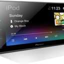 Pioneer DMH-130BT 6.8" Resistive Touchscreen, Double Din Bluetooth, Backup Camera, USB, FLAC, AM/FM Radio, Short Chassis, 50W x 4 Output, Steering Wheel Input