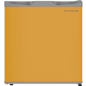 Frigidaire EFR115 Mini Refrigerator - Energy Saving - CFC Free - Slide Out Shelves - Ideal for for Dorm, Office, RV, Garage, Apartment - 1.6 Cubic Feet, Orange