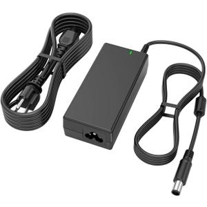 19.5V 4.62A 90W AC Adapter Charger Power Supply Cord for Dell Laptop Computer, Dell PA-10 90-watt Power Supply(Connector: 7.4x5.0mm)