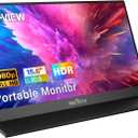 InnoView Portable Monitor, 15.6 Inch FHD 1080P HDMI USB C Second External Monitor for Laptop, Desktop, MacBook, Phones, Tablet, PS5/4, Xbox, Switch, Built-in Speaker with Protective Case