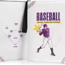 Baseball Card Binder with Sleeves, 720 Pockets Sport Card Binder Compatible with Topps, Upper Deck, Panini 2.5" x 3.5" Trading Card, Metal O-Ring, Zipper, Transparent Sleeves, PU Cover