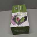 Ourokhome Vegetable Chopper Cutter with Container, Manual Hand Food Veggie Dicer with 2 Chopping Blades for Potato Strips, Onion Cubers, Carrot Sticks, Essential Kitchen Gadgets (2 in 1, Gray) (Green)