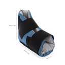 Heel Protectors Cushion for Pressure Sores, Heel Protector to Relieve Pressure from Sores and Ulcers,Adjustable Foot Ankle Pillow Support Boot Surgery Recovery Supplies for Bedridden Heel Pain Relief, one size