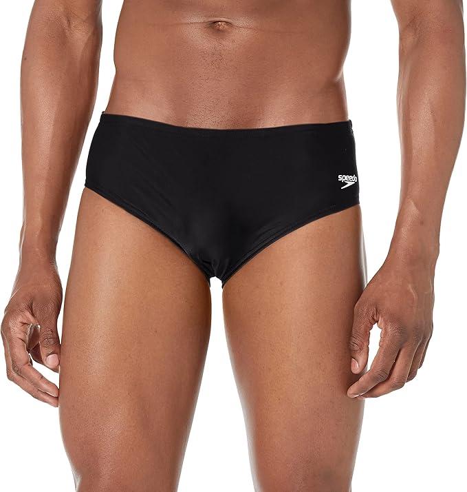 Speedo Men's Swimsuit Brief Powerflex Eco Solid Adult, 34