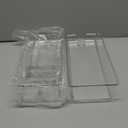 Simple Houseware Soda Can Organizer for Pantry / Refrigerator, Clear, Set of 2
