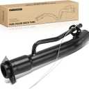 A-Premium Fuel Tank Filler Neck Pipe Hose Compatible with Chevrolet S10 & GMC Sonoma 1996-2000, 2.2L 4.3L, Gas, Fleetside, Replace# 15716174, 15720135