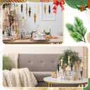 24 Pcs Christmas Paper Honeycomb Ornament 3.9 Inch Neutral Finial Glitter Honeycomb Hanging Decor 3D Colorful Finial Decoration for Xmas Tree Decoration Holiday Party Decor(Boho Color)