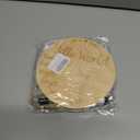 2 x Wooden Baby Announcement Sign, 5.9 Inch Hello World Newborn Birth Sign With Ink Pad Markers for Nursery Name, Birthday, Baby Showers, Photo Props