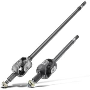 A-Premium Pair (2) Front CV Axle Shaft Assembly Compatible with Jeep Wrangler 2007-2018, Wrangler JK 2018, with Dana 186 mm Axle, Driver and Passenger Side