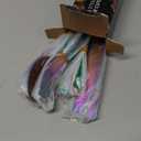 20 Piece Rainbow Silverware Set, Stainless Steel Flatware Set for 4 Colorful Cutlery Utensil Set Include Knife Fork Spoon Food Grade Mirror Polished Dishwasher Safe