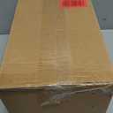 BAG BOX 100 Pack 8.25x4.3x10.6 Inch White Gift Bags with Handles,Bulk Kraft Paper Bags for Shopping, Retail, Merchandise, Wedding, Party Favors, Paper Grocery Sacks