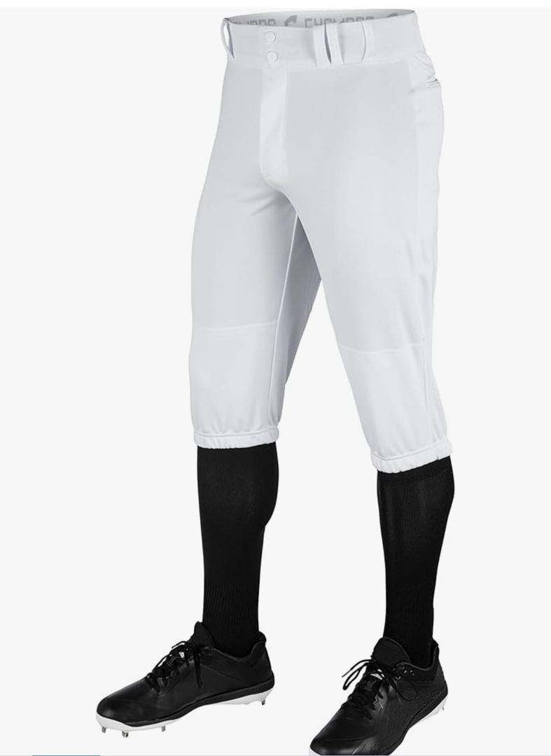 CHAMPRO Boy's Triple Crown Knicker Style Knee-Length Baseball Pants M