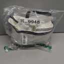 Cream Linen Cafe Curtains 24 Inch Length Pinch Pleated 2 Panels Set Farmhouse Short Kitchen Window Curtains Light Filtering Semi Sheer Pinch Pleat Back Tab Small Window Drapes for Bathroom Camper RV