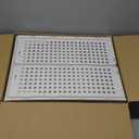 Pinkpum 8 Pack Closet Organizers and Storage Plastic Stackable Storage Bins, Foldable Drawer Shelf Storage Container for Wardrobe Kitchen Bathroom Dorm White