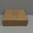 FINDKING Magnetic Knife Block, Double Sided Holder, Powerful Magnet Kitchen Storage, Acacia Wood and Blue Resin (12 x 10 Inches, Without Knives)