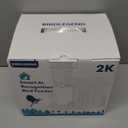 BIRDLEGEND Bird Feeder with Camera Solar Powered, 2K Portrait Live Free AI Forever Instant Arrival Alerts with 64GB Card, Smart Camera Birds Feeders Wireless Outdoor Gift for Bird Lover, 2.4G WiFi