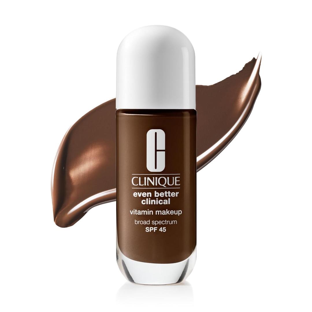 Clinique Even Better Clinical Vitamin Makeup Broad Spectrum SPF 45 With Vitamin C, Vitamin E + Vitamin B3 | Light Coverage + Vibrant Finish 30ml