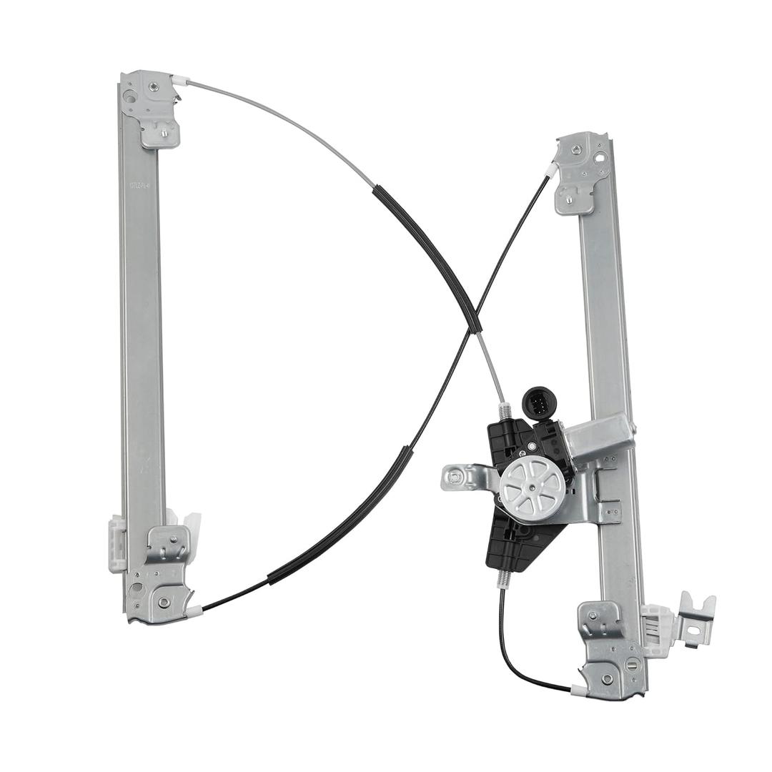 Dasbecan Front Driver Side Power Window Regulator with Motor Assembly Compatible with Nissan Pathfinder 2013-2021 Replace #751-980(6Pins)