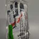 Youth Football Gloves Sticky Silicone Grip Tacky Wide Receiver Football Gloves (White JKR)