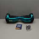 Hoverboard Certified HS2.01 Bluetooth Flash Wheel with LED Light Self Balancing Wheel Electric Scooter (Turquoise)