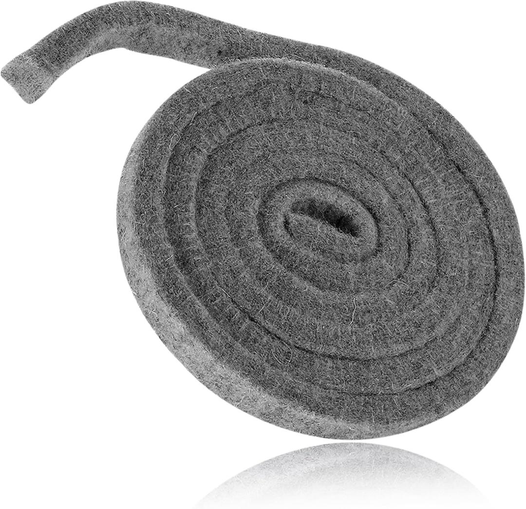 PartsBroz WE09X20441 WE09X27634 Lower Drum Felt Seal - Compatible With General Electric Hotpoint Whirlpool Kenmore Dryer - Replaces WE9M30 AP6889049 PS12722961 GTD42EASJ2WW GTD33EASK0WW DBSR453EB2WW