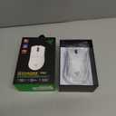 Razer DeathAdder V3 Pro Wireless Gaming Mouse: 64g Lightweight Ergonomic - 30K DPI Optical Sensor - Gen-3 Optical Switches - 8 Programmable Controls - Up to 90 Hr Battery - White (1000 Hz)