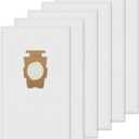 204814 Vacuum Bags Replacement for Kirby, Micron Magic Plus HEPA Filter Bags Compatible with Kirby Avalir/Sentria/Ultimate G Series Replaces F-Style & Twist-Style 204811 205811 204808, 6 Pack