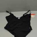 Popilush Shapewear Bodysuits for Women - Tummy Control Body Suits for Womens Deep V Corset Tops Thong Concert Outfits, L