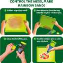 Skillmatics Sand Art Activity - Mess-Controlled DIY Animal Craft Kit with 50+ Colorful Stickers, Creative Arts & Crafts for Kids, Fun Hands-On Activity, Christmas Gifts for Ages 4, 5, 6, 7, 8, 9, 10