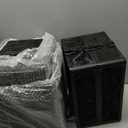 Stagiant Rolling Makeup Case 4 in 1 Cosmetology Case on Wheels Makeup Travel Case with Cosmetic Bag Key Swivel Wheels Salon Barber Case Traveling Cart Trunk Cosmetic Trolley Alpine Black