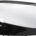 Headlight Lens Cover No.2539061601 Car Front Right Headlight Headlamp Lense Clear Lens Cover for Mercedes Benz W253 GLC 2016-2019 PC Black Clear