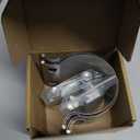 Exhaust Clamp, 2.5 inch Exhaust Clamps, Muffler Clamp 304 Stainless Steel, Exhaust Band Clamps for Pipes(2Pcs) 