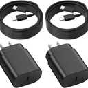 Type C Charger Fast ChargingUSBC Chargers 2-Pack Android Charger Super Fast Charger USB C with 6Ft