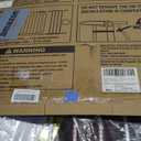 Baby Gate No Drilling, 29"-40" Auto Close Dog Gate Indoor for Doorways & Stairs, Pressure Mounted Adjustable Pet Gate, Easy Walk Through Child Gate for Children & Pets Stroller Friendly, White (29-40"Wide, 28"Tall)