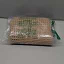 RESARE Waffle Bathroom Runner Rugs, Super Absorbent Bath Mat Non Slip Washable Quick Dry, Upgraded Ultra Soft Boho Bath Rugs with Tassels for Hallway Bedroom Laundry Room, 2'x6'(24"x72"), Brown