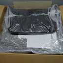 HollyHOME Modern 360°Swivel Accent Chair, Upholstered Comfy Reading Chair, Fabric Lazy Chair with Soft Cushion, Metal Frame Lounge Sofa Chair for Living Room, Bedroom, Balcony, Dark Grey