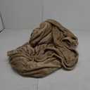 Utopia Bedding Fleece Blanket Queen Size Camel 300GSM Luxury Fuzzy Soft Anti-Static Microfiber Bed Blanket (90x90 Inch)