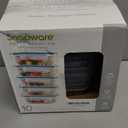 Snapware Plastic Total Solutions (5-Pack, 3 Cup) Food Storage Containers Set, Airtight & Leakproof Plastic Locking BPA-Free Lids Tupperware, Freezer Dishwasher Microwave Safe