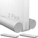 2 Pack Upgrade Door Draft Stopper 30-36 inch,Door Stoppers for Bottom of Door, Under Door Noise Stopper, Door Noise Blocker, Door Draft Blocker