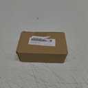 LC LICTOP Curved Edge Pull Handles, 3.7 Inch Edge Finger Tab Handle for Caibnets Drawer Closet Door Wardrobe Cupboard, 5 Inch Hole Spacing, 10 Pcs White Edge Pulls