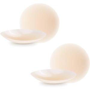 GreatStyler Silicone Nipple Covers for Women Reusable - 2 Pairs Ultra Thin Waterproof Nipple Pasties No Show